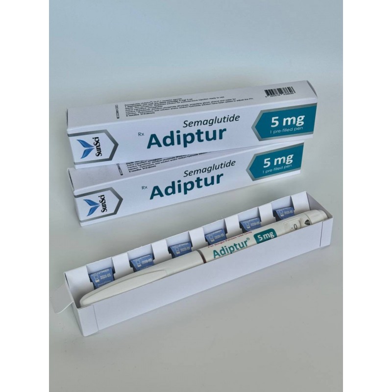 Adiptur / Адіптур / Адиптур5 мг (Semaglutide) – шприц-ручка 3 Adiptur / Адіптур / Адиптур5 мг (Semaglutide) – шприц-ручка - Зображення 3