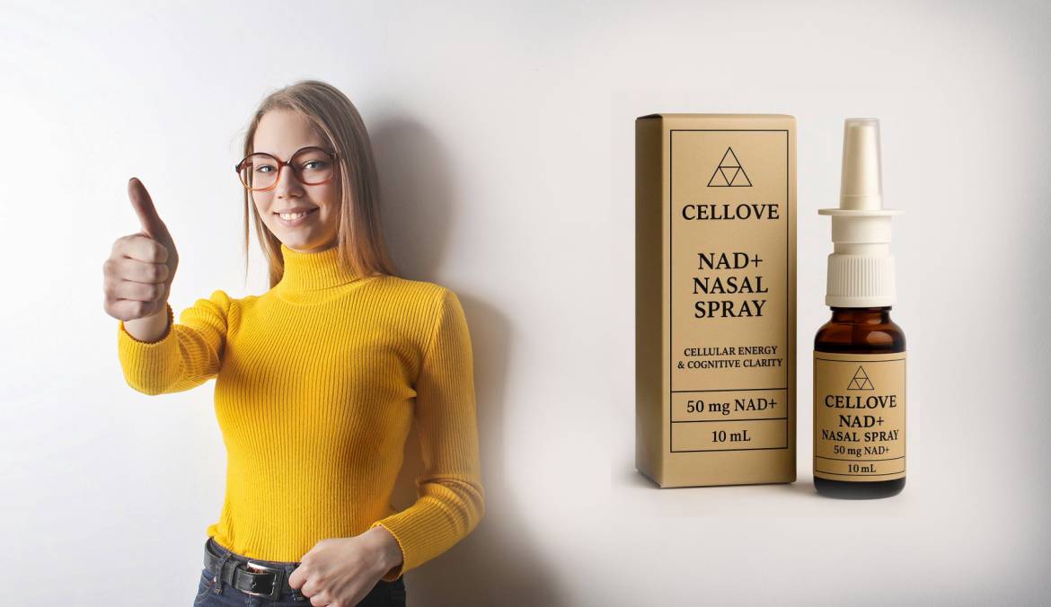 Назальний спрей CELLOVE NAD: що це таке, як користуватися, через скільки починає діяти