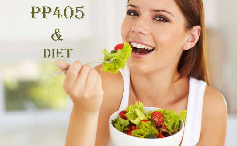 Дієта та мікронутрієнти, що підсилюють дію PP405