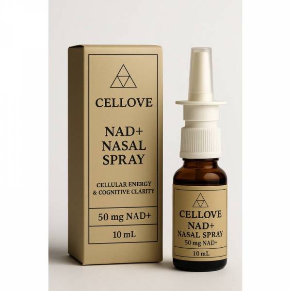 Cellove NAD⁺ Nasal Spray 50 mg — новий рівень клітинної підтримки
