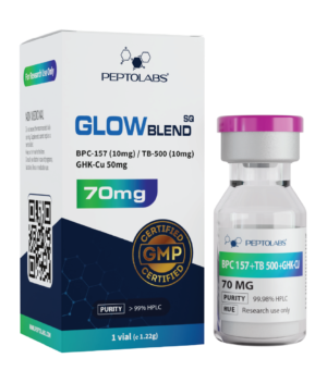 Glow Blend 70 mg (BPC-157 + TB-500 + GHK-Cu) від PeptoLabs