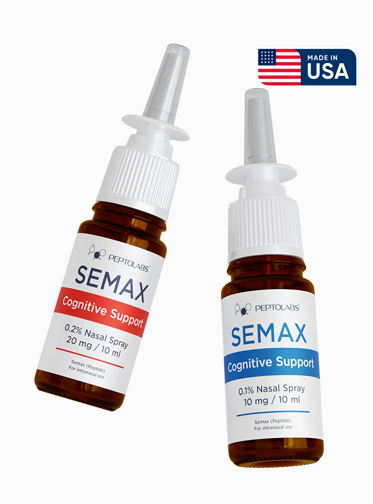 Semax Nasal Spray 10/20 mg — ноотропный пептид в форме назального спрея 1 Semax Nasal Spray 10/20 mg — ноотропный пептид в форме назального спрея